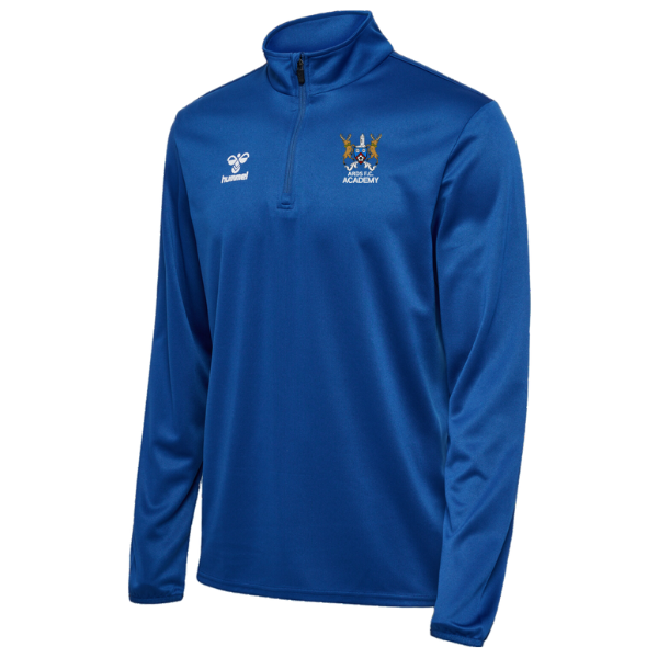 Ards FC  Hummel Royal Quarter Zip